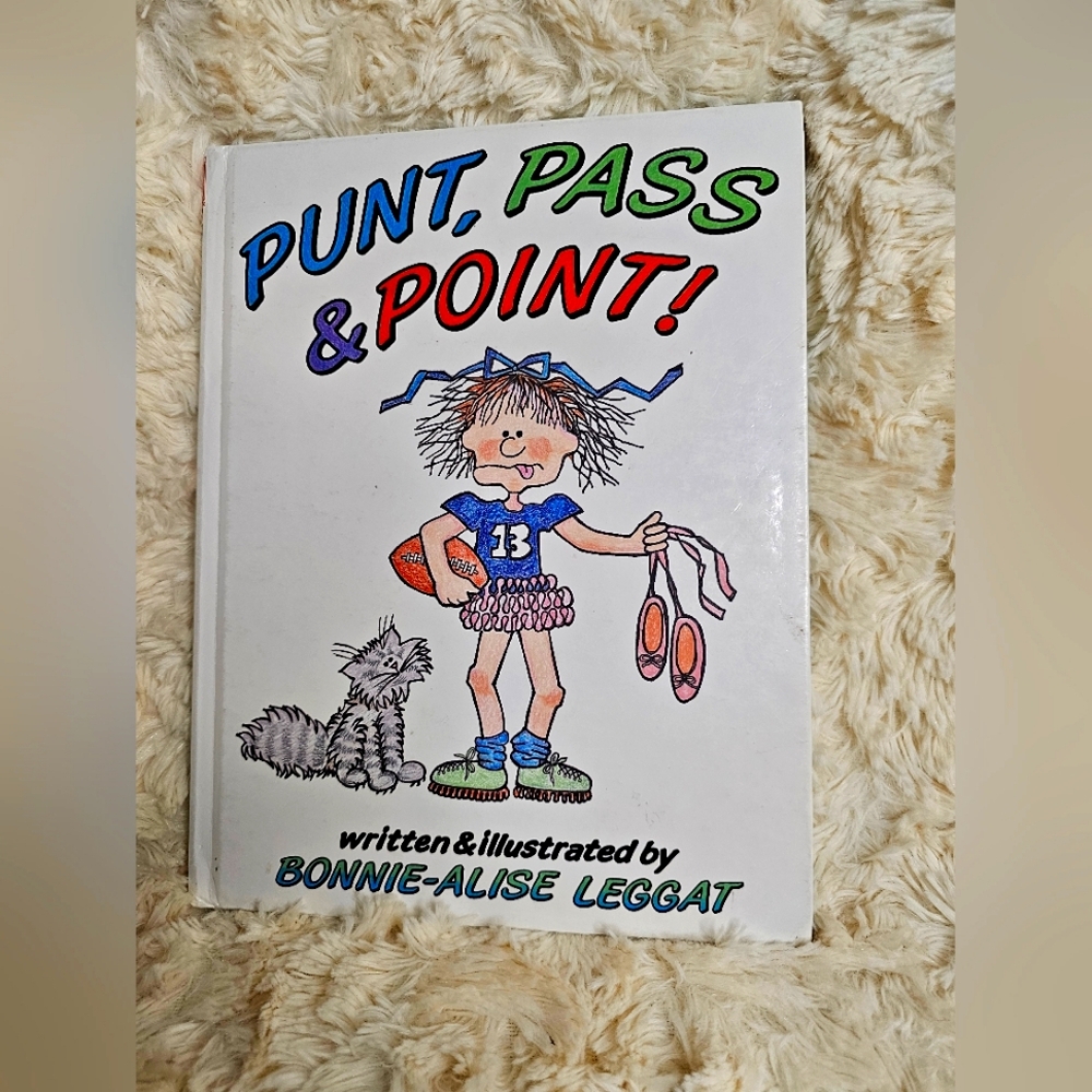 Vintage Punt, Pass & Point! Children's Book Signed By Author